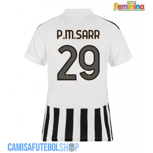 Camisa de time de futebol Juventus Pape Matar Sarr #29 Replicas 1º Equipamento Feminina 2026-27 Manga Curta